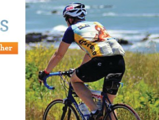 Riding for AIDS fundraiser Todd Fisher