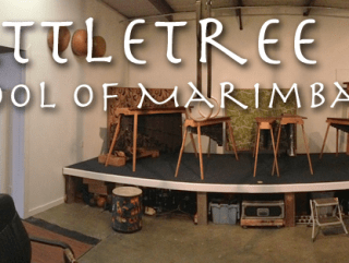 Rattletree community marimba jam and potluck flyer