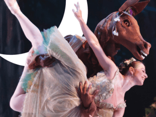 Ballet Austin presents A Midsummer night's dream dancer with Bottom