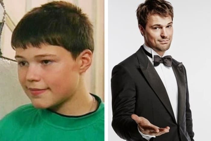 Данила Козловский в сериале *Простые истины* и в наши дни | Фото: vokrug.tv Данила Козловский в сериале *Простые истины* и в наши дни | Фото: vokrug.tv