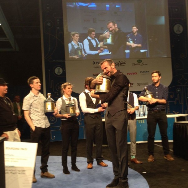 Najbolji svetski barista Saša Šestić (Foto SCAA)