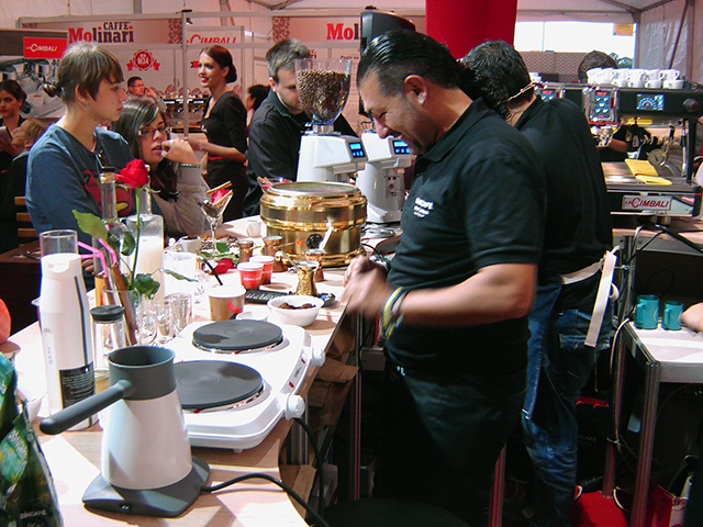 Stavros Lamprinidis CoffeeFest 2014