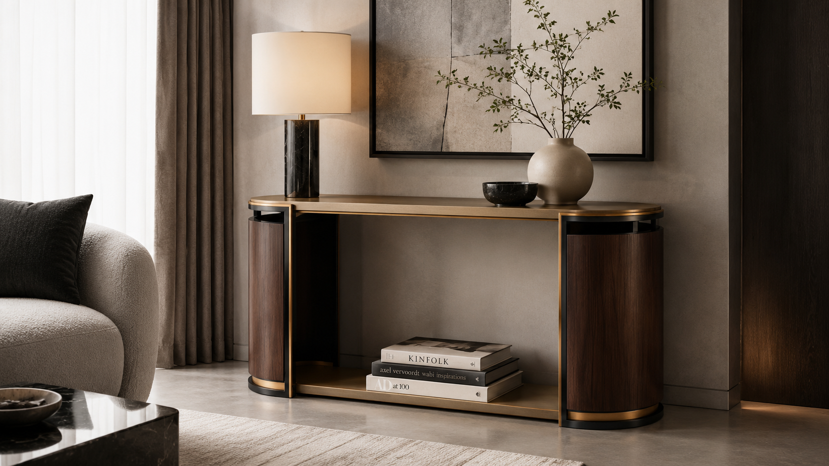 CURVE Console Table