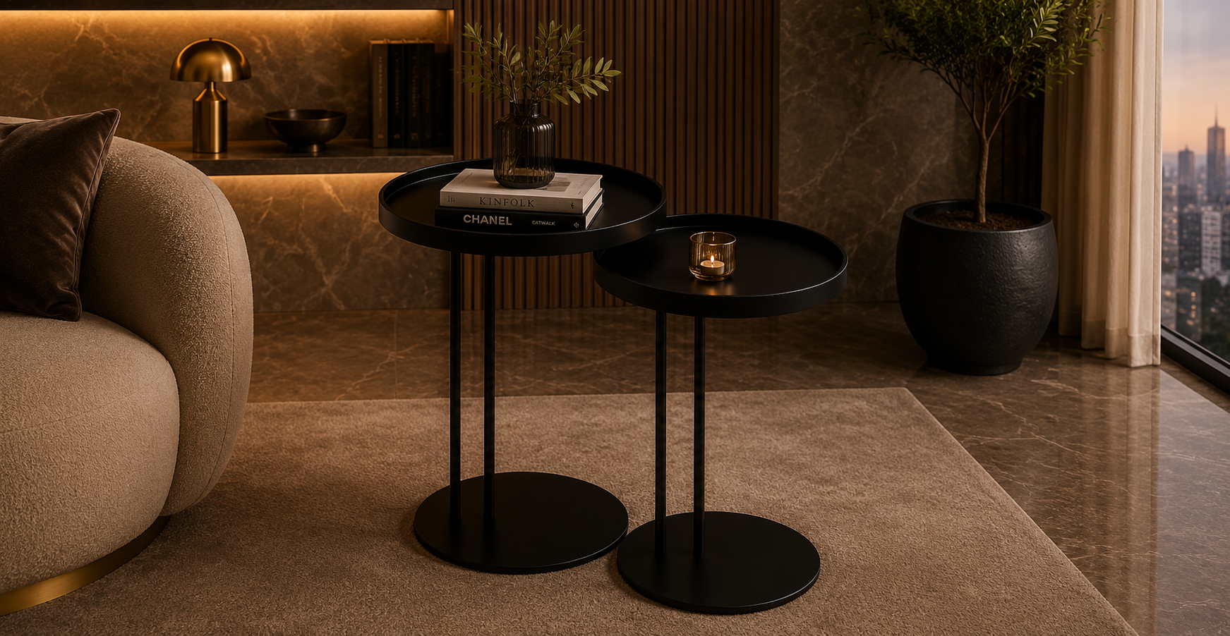 ZORIAN Nesting Side Tables
