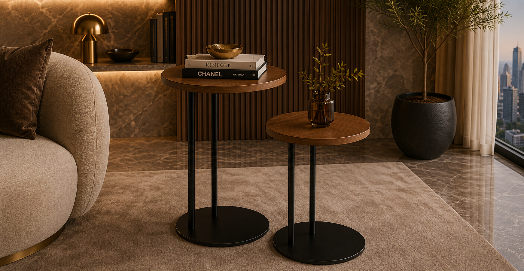 ARDENO Nesting Side Tables