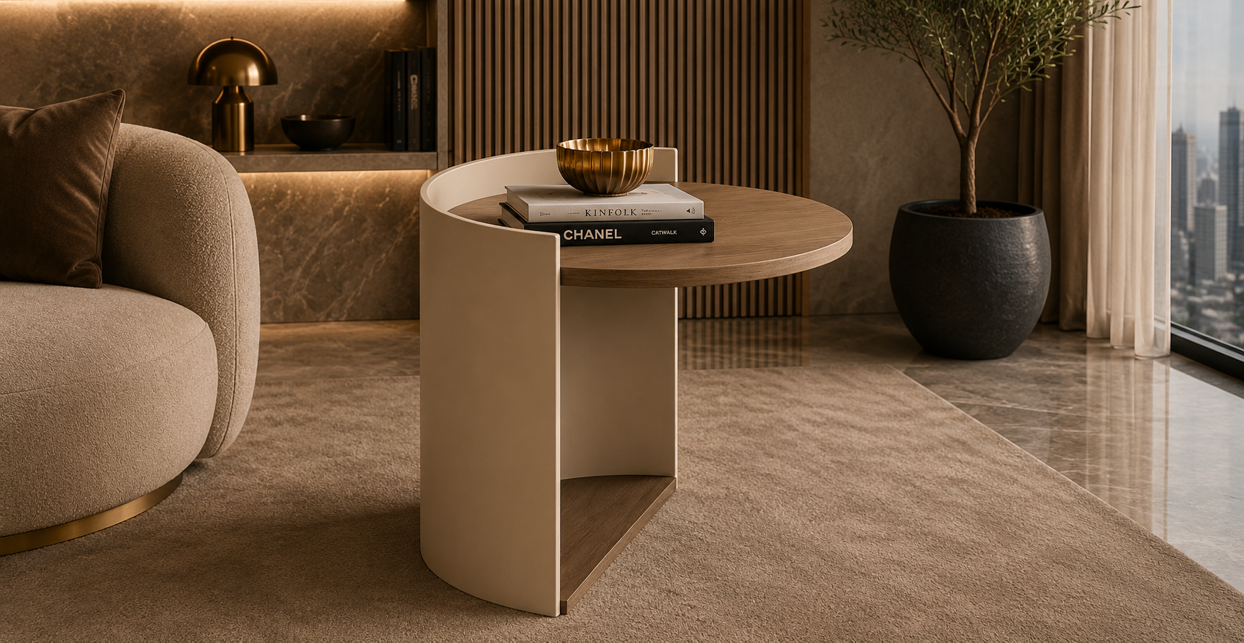 CURVANO Side Table