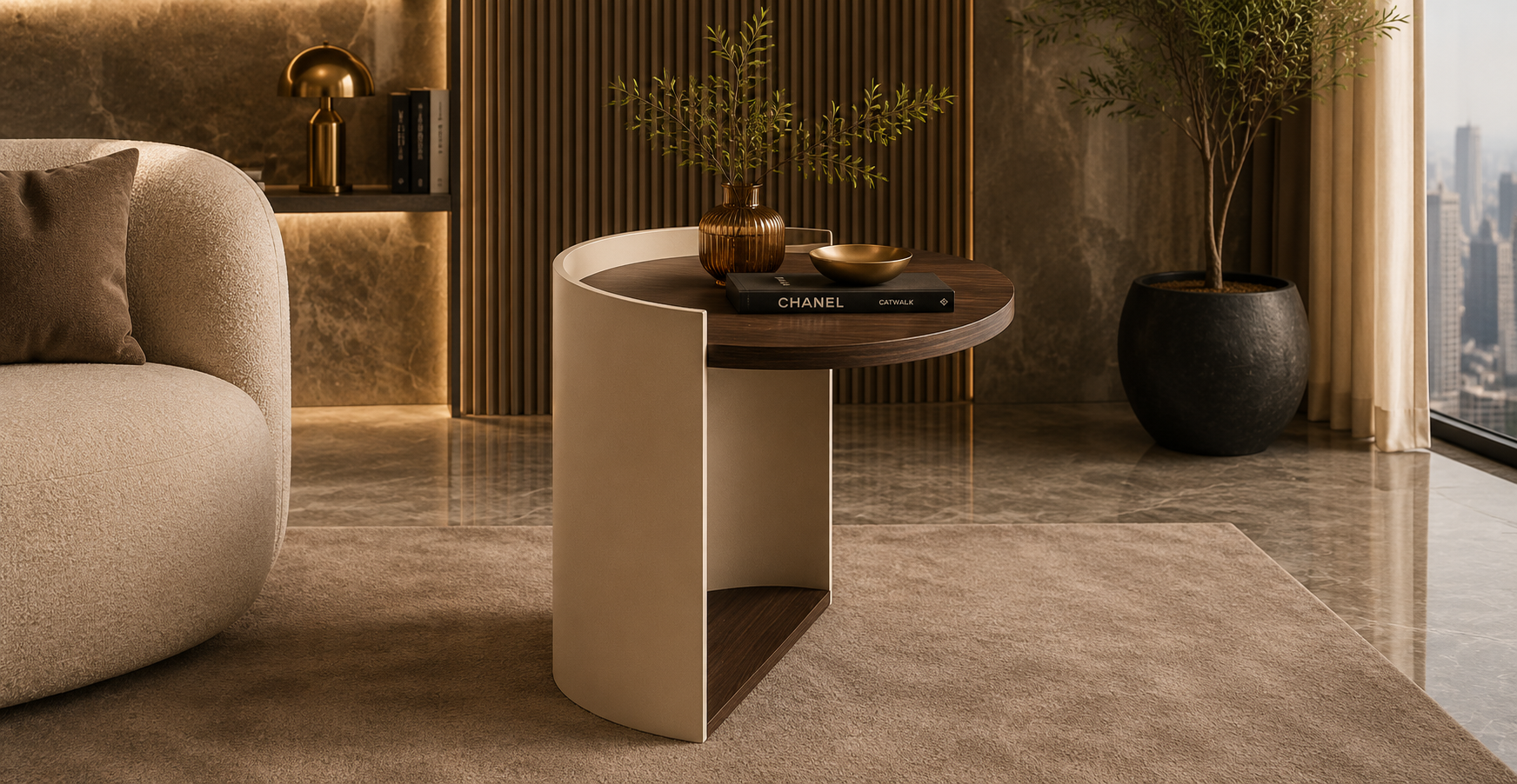 CURVANO Side Table