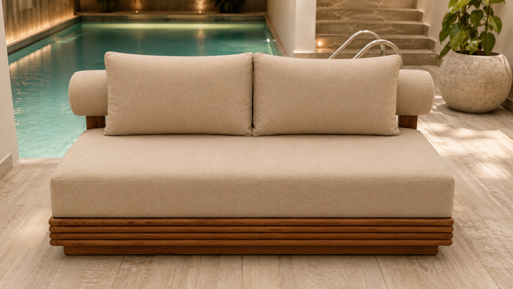 Luxury Seating for Outdoor Escapes.