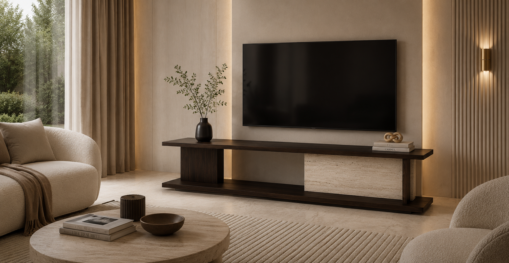 VARENZO TV Cabinet