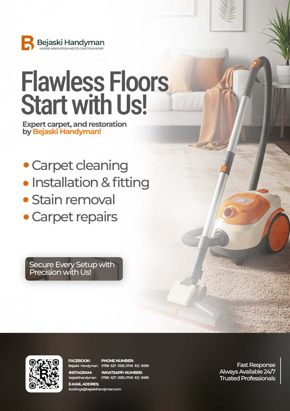 Carpet Cleaning & Repair