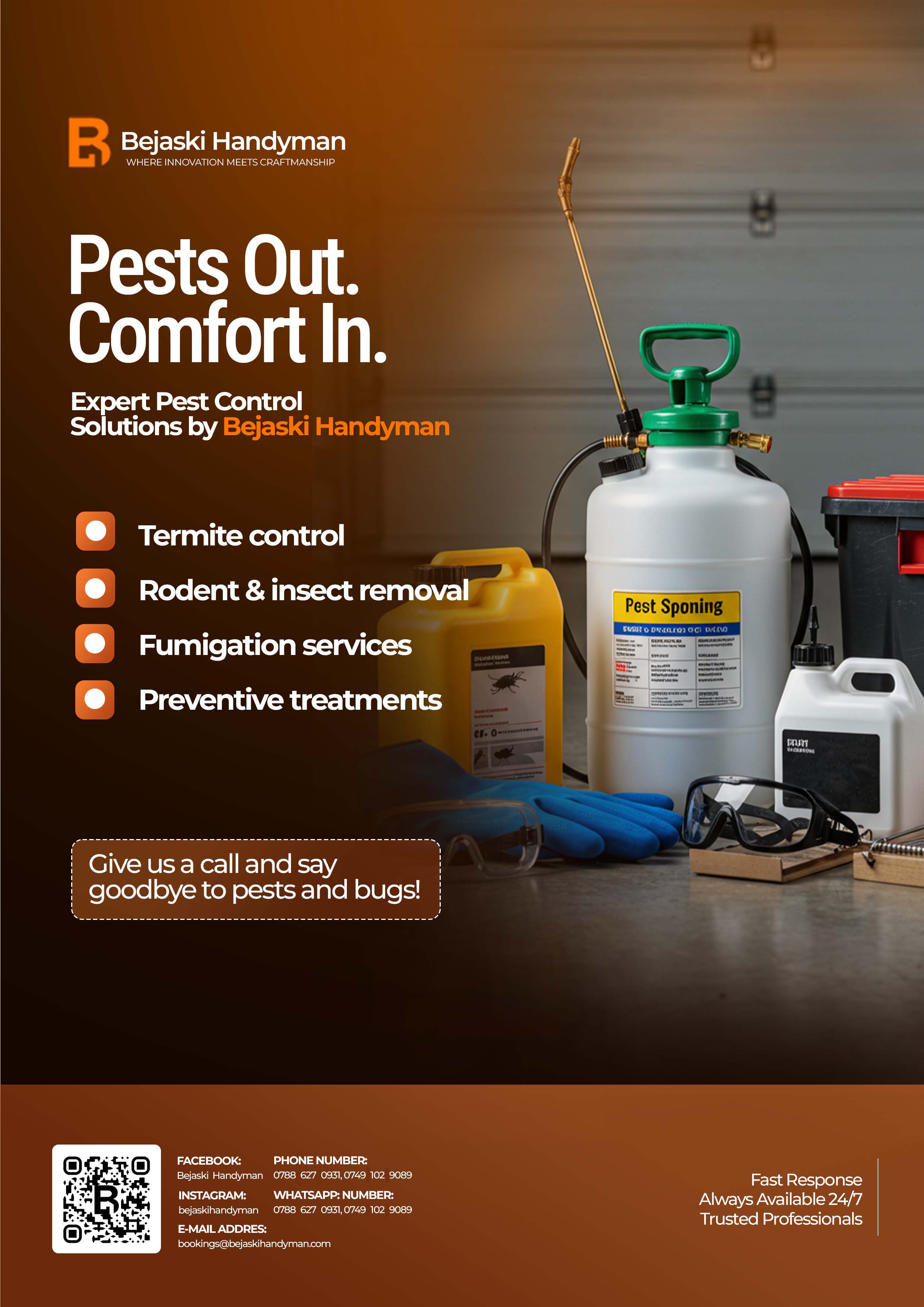 Pest Control & Treatment