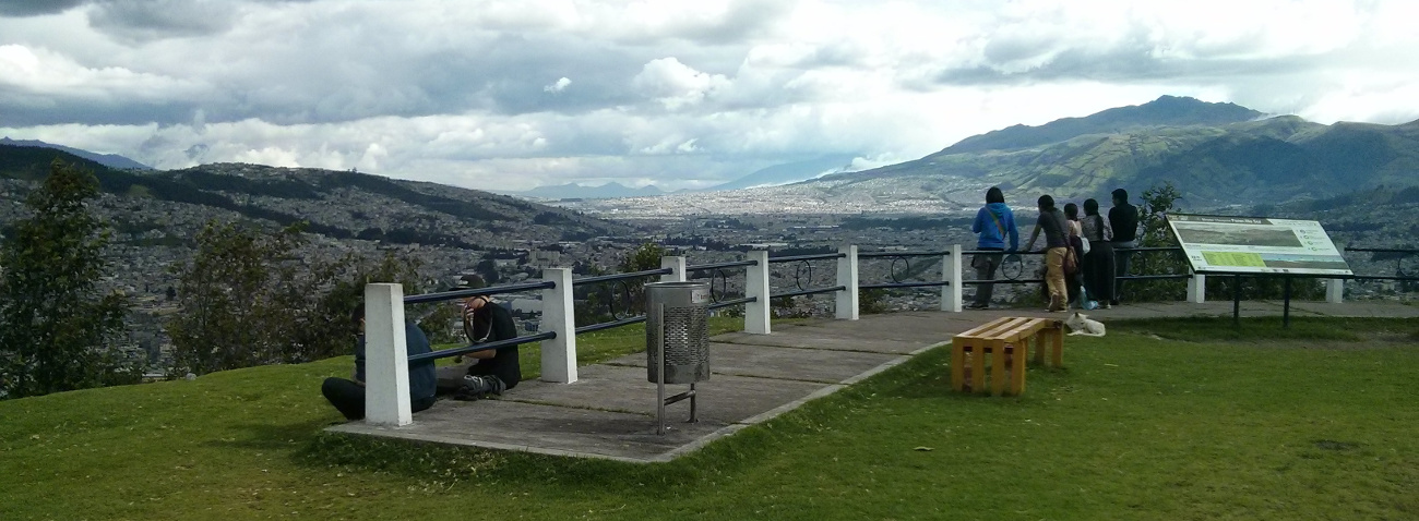 Quito vista da El Panecillo