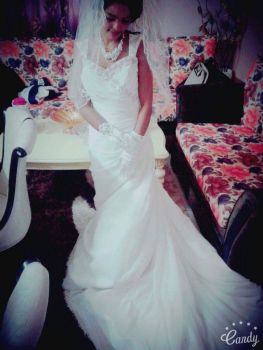 Robe de mariage blanc