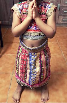 Tenue indienne pour enfant