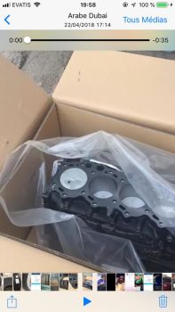 Bloc moteur HZ1G pour Toyota land cruiser