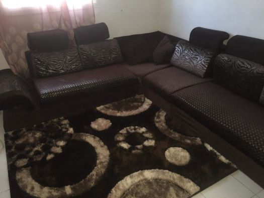 Salon avec son tapis