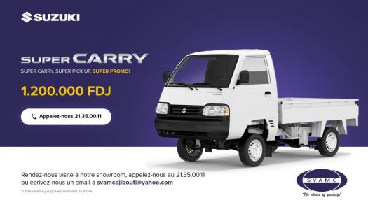 SVAMC : Super promotion Suzuki Super CARRY
