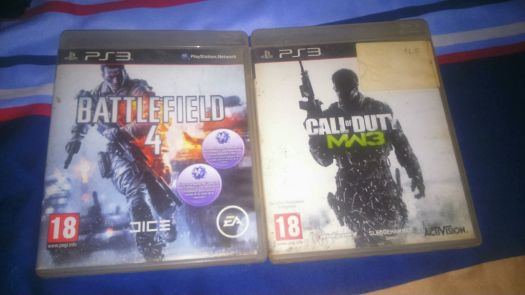 Battlefield 4 et call of duty mw3