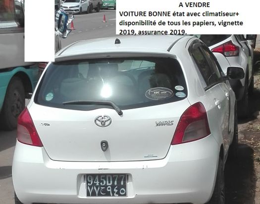 À vendre Toyota Yaris