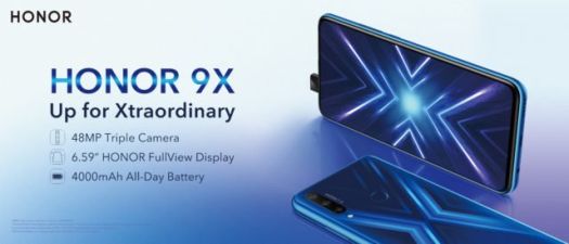 Honor 9X 48 MP Triple Camera, 128 GB