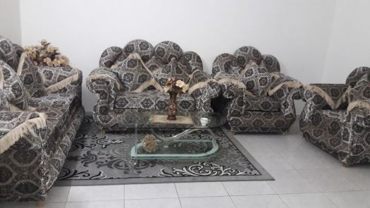 Salon avec son tapis