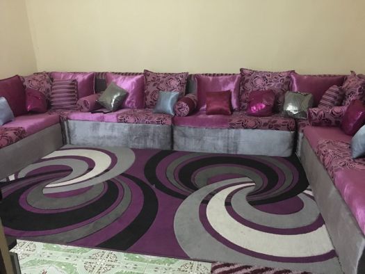 Salon avec son tapis