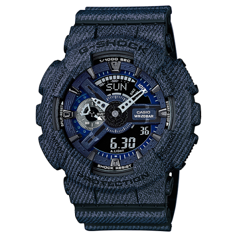 GA-110DC-1ADR Black