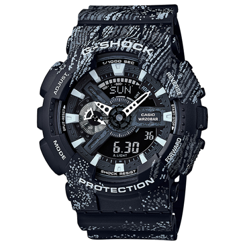 GA-110TX-1ADR Black