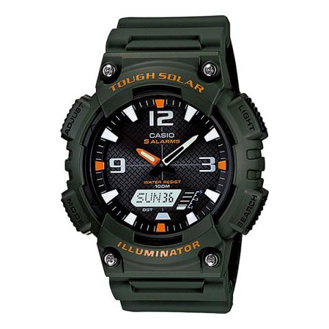AQ-S810W-3AVDF Green/Orange