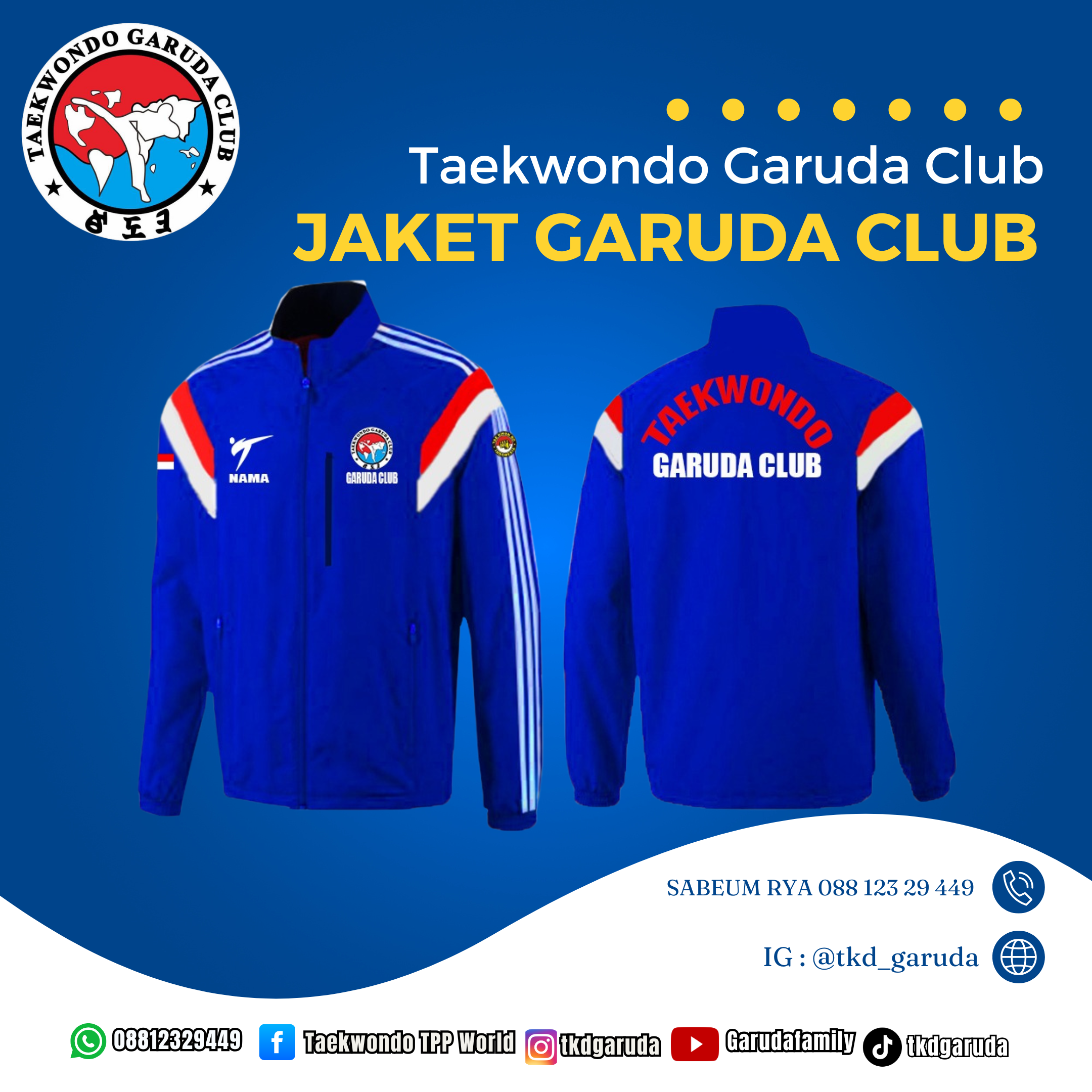 JAKET GARUDA CLUB