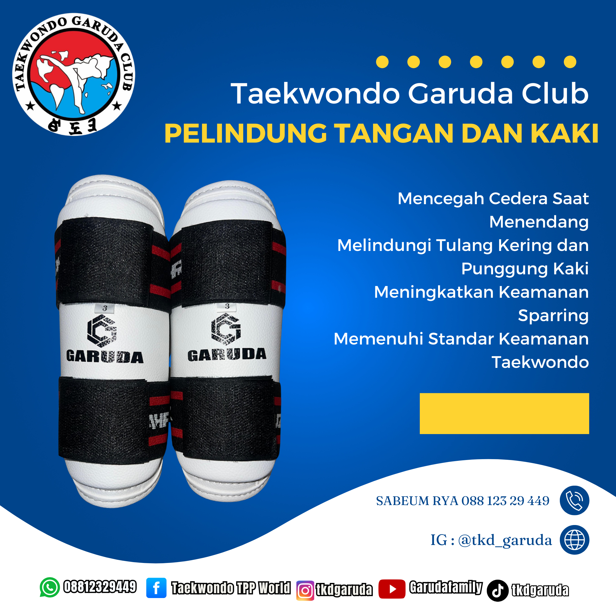 PELINDUNG TANGAN dan kaki