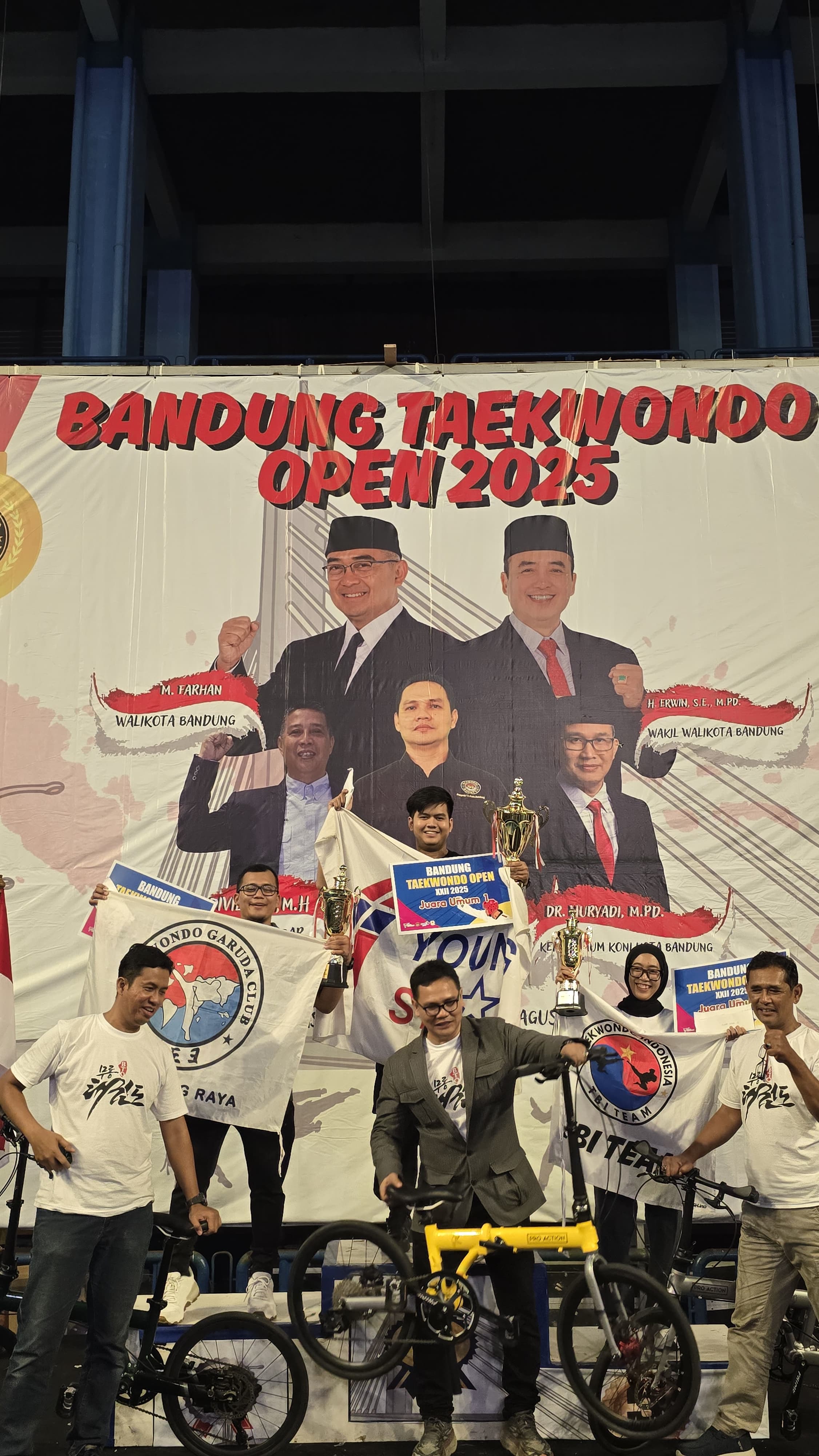 Juara Umum 2 Bandung Open Taekwondo Championship 2025, 1-3 Agustus 2025