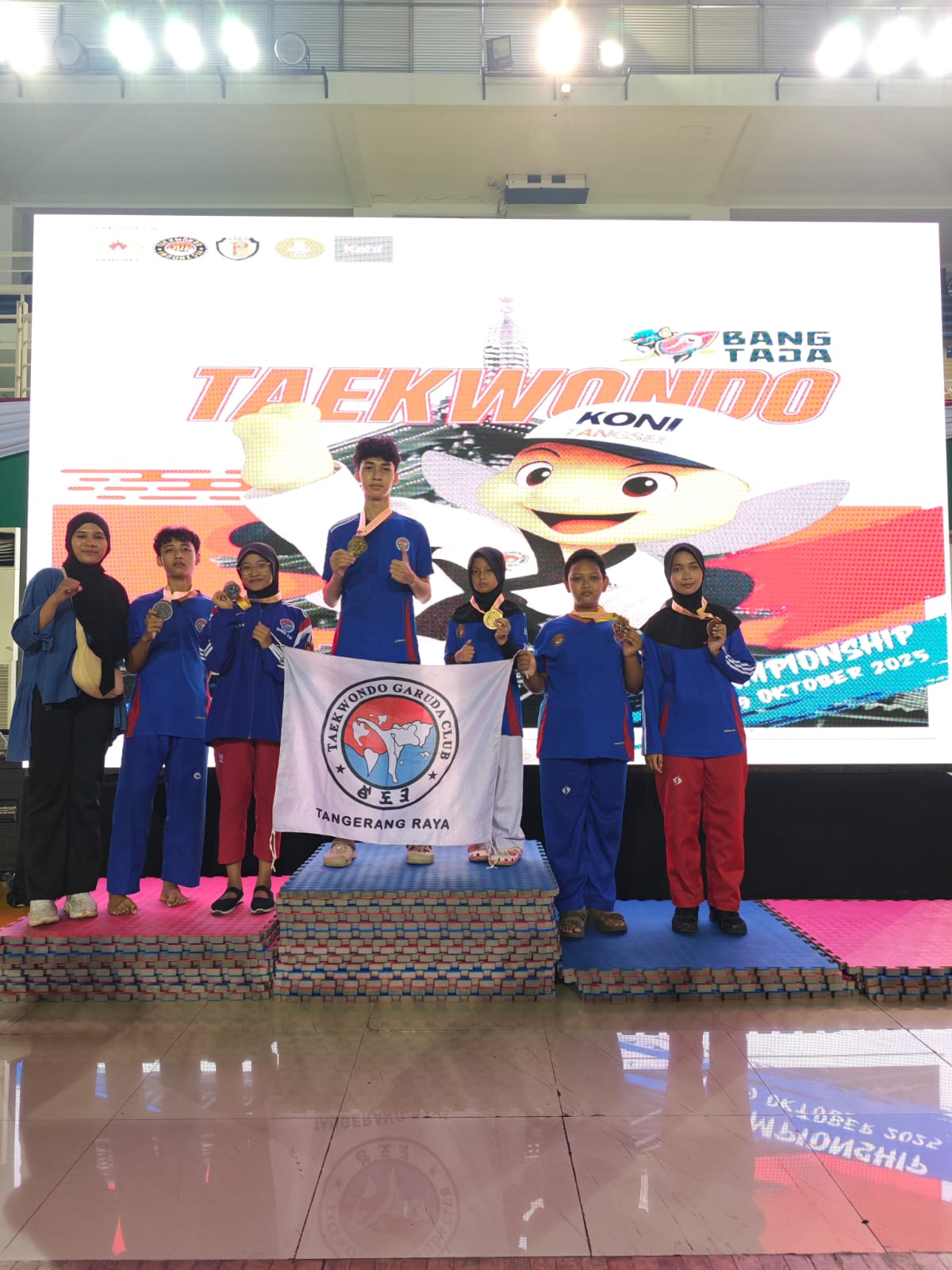 Alhamdulillah, Garuda Club Kembali Mengukir Prestasi Kejuaraan BangTaja Taekwondo | 17–19 Oktober 2025