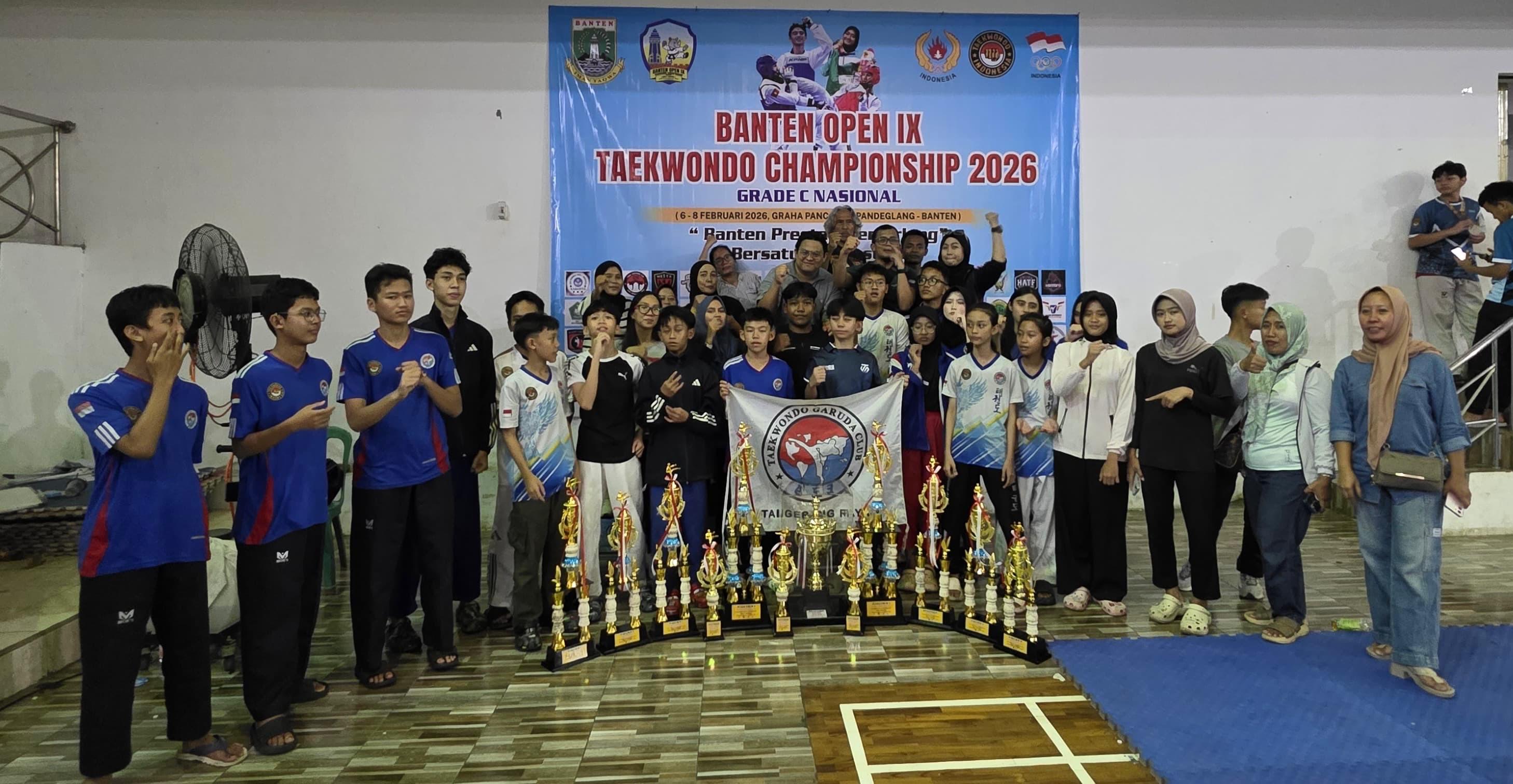 Alhamdulillah, Prestasi Gemilang Garuda Club di Banten Open IX 2026 Taekwondo Garuda Club Harumkan Nama Kota Tangerang