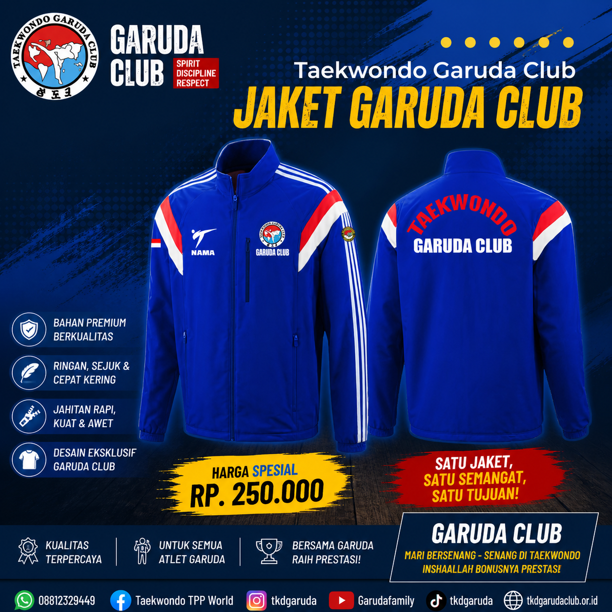 JAKET GARUDA CLUB