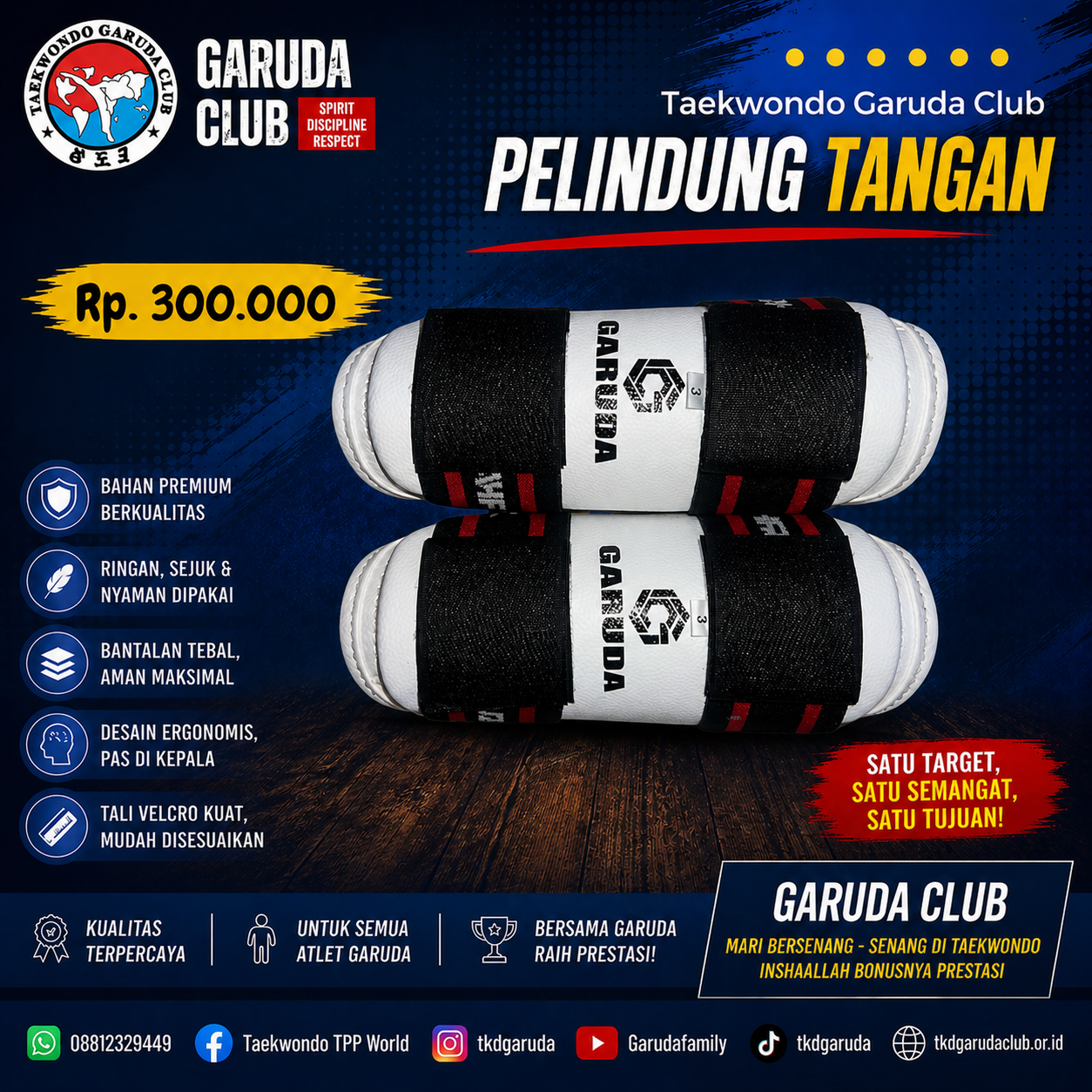 PELINDUNG TANGAN dan kaki