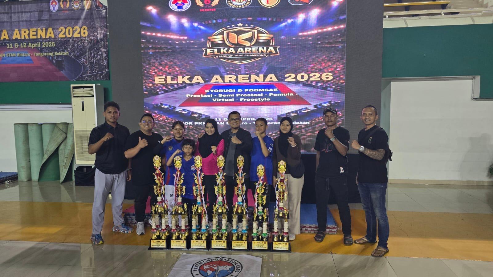 GARUDA CLUB RAIH GRAND CHAMPION DI ELKA ARENA TAEKWONDO CHAMPIONSHIP 2026