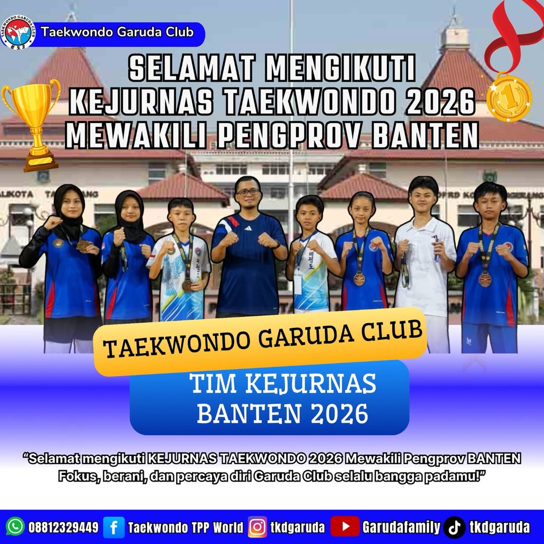 Atlet Garuda Club Siap Mengharumkan Nama Banten di Tingkat Nasional