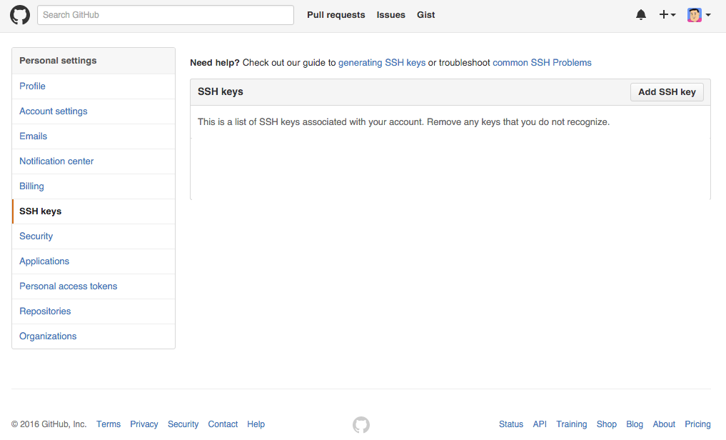 GitHub SSH Keys