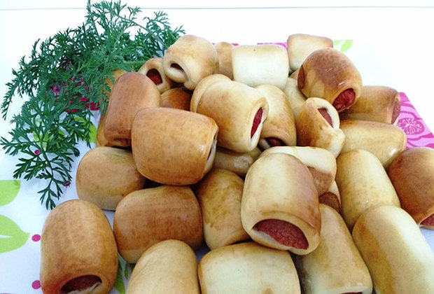 Enroladinho de Salsicha
