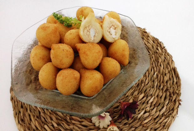 Coxinha de Frango Cremosa