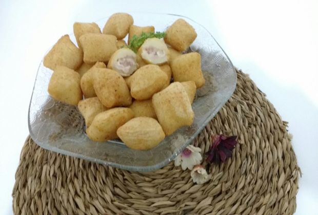 Risole de Presunto e Muçarela