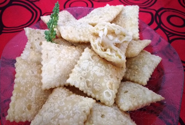 pastel de palmito