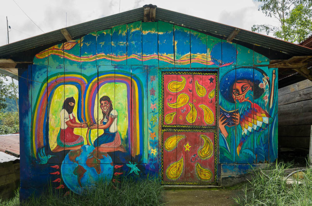 The Revolutionary Zapatista Murals of Oventic, Mexico