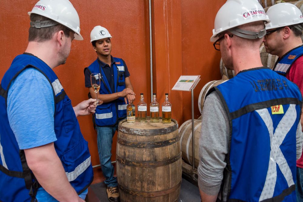 Master distiller Jesus Reza of Tequila Cazadores with the House of Blues in Arandas, Jalisco, Mexico.