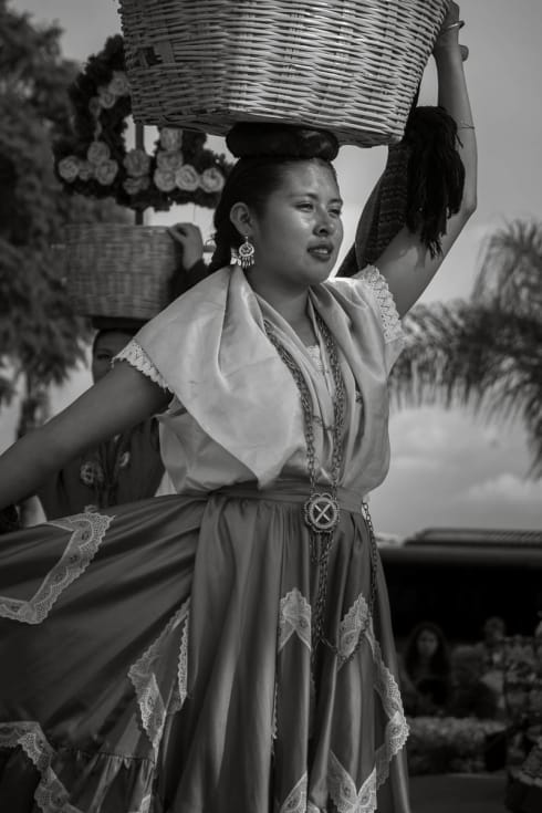 Guelaguetza performance in Chapala, Jalisco, Mexico.