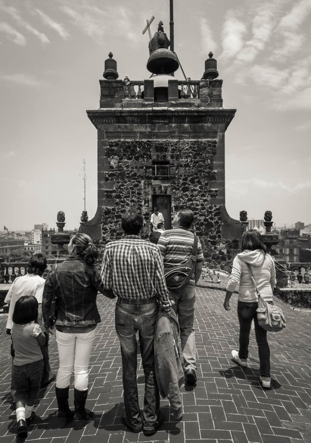 Tour on the roof the of Metropolitan Cathedral.