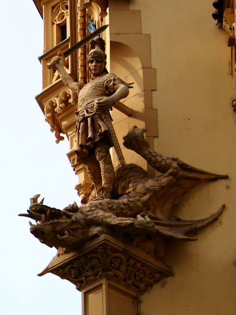 San Jorge matando al dragón (Praga) San Jorge y Dragón (Praga)
