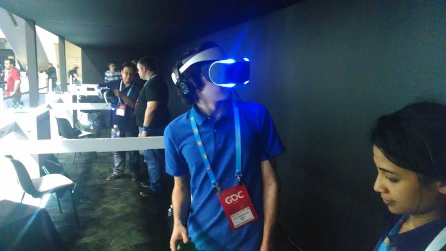 Eric trying Project Morpheus