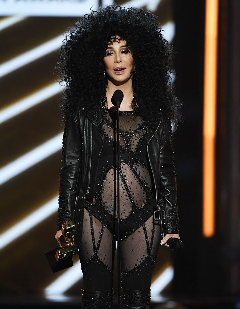 Шер на церемонии вручения музыкальной награды Billboard Music Awards в Ти-Мобайл Арене, Лас-Вегас, 21 мая 2017 г.